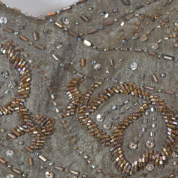 Bellisima Beaded/Sequined Gown SZ 14 - Picture 1 of 12